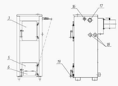 Котел дон 16 устройство чертеж
